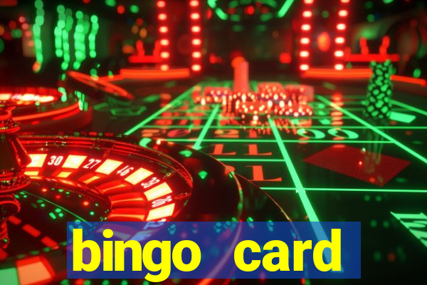 bingo card generator with pictures